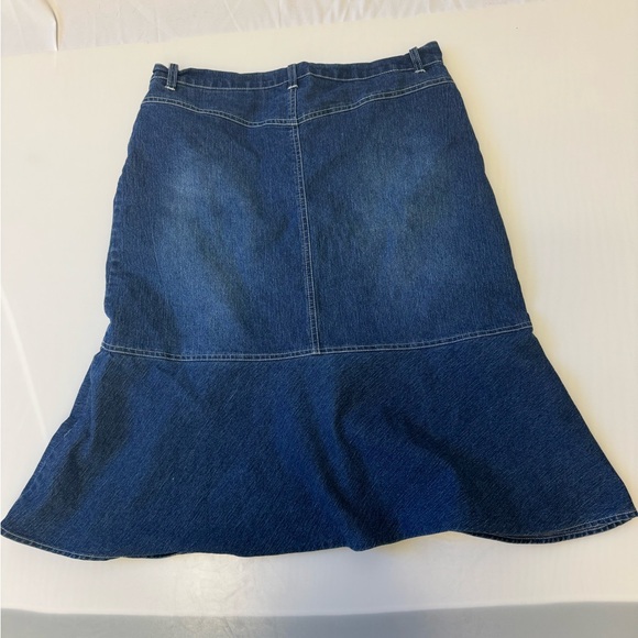 Indulgence Jeans denim Skirt - Picture 2 of 3